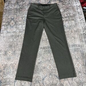 Lauren Ralph Lauren Slim Fit Dress Pants Olive Green Stretch Slacks 34x34